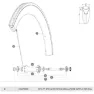 Mavic Aero Cxr Elite Exalith Front Eiker 9 Enheter, Black, 283mm