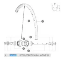 Mavic Aksium Disc Allroad Felg