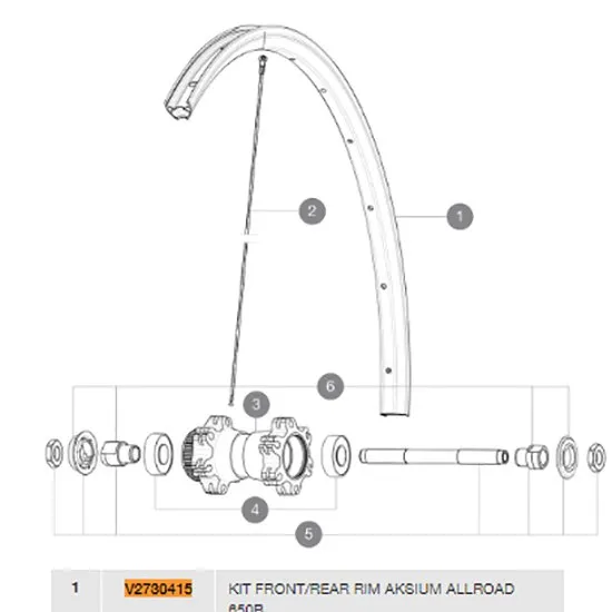 Mavic Aksium Disc Allroad Felg