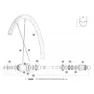 Mavic Aksium Elite Ust Disc 650b Bakre Høyre Eiker 12 Enheter, Black, 273mm