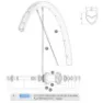 Mavic Aksium Elite Ust Disc 650b Venstre Eiker 12 Enheter, Black, 277mm