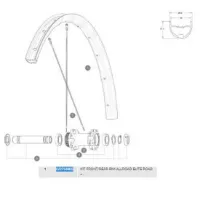 Mavic Allroad Elite Road+ Felg Mavic Allroad Elite Road+ Felg