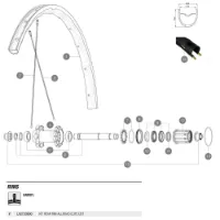 Mavic Allroad Elite Ust Bakfelg Mavic Allroad Elite Ust Bakfelg