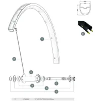 Mavic Allroad Elite Ust Ub 2018 Front Eiker 9 Enheter