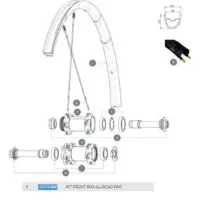 Mavic Allroad Pro Framfelg Mavic Allroad Pro Framfelg