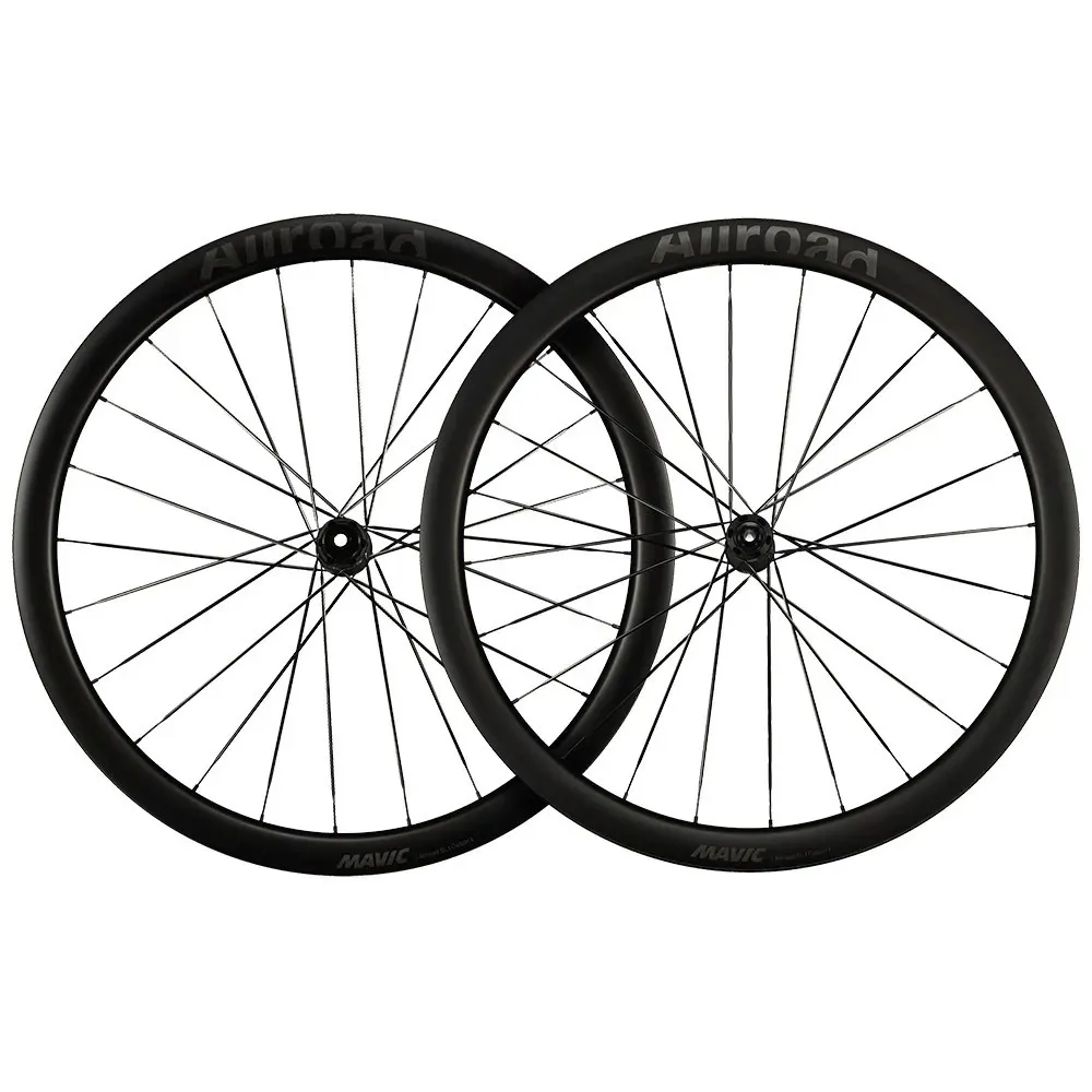 Mavic Allroad Sl Carbon Cl Disc Hjulsett For Grussykkel, Black, 12 x 100 / 12 x 142mm, Shimano/Sram HG