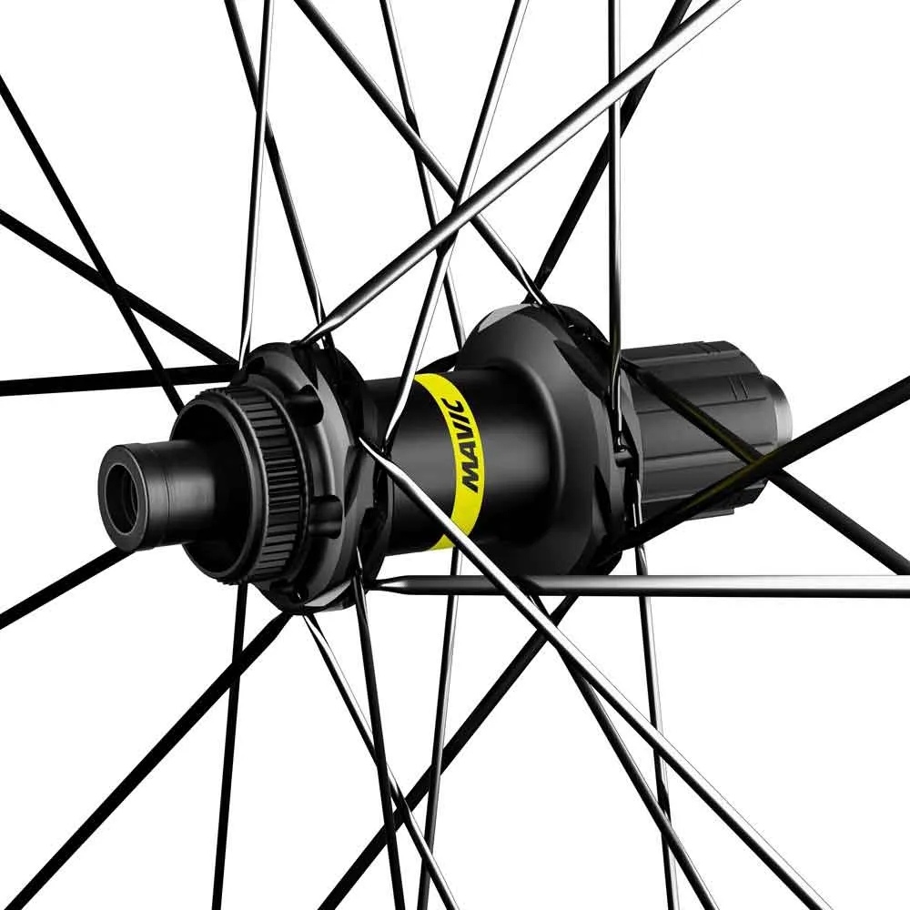 Mavic Allroad+ Sl Road+ Cl Disc Tubeless Landeveishjulsett, Black, 9/12/15 x 100 / 9/12 x 135/142mm, Shimano/Sram HG Mavic Allroad+ Sl Road+ Cl Disc Tubeless Landeveishjulsett, Black, 9/12/15 x 100 / 9/12 x 135/142mm, Shimano/Sram HG