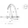Mavic Baknav 609/6001 Lagersett, Silver / black, 15 x 24 x 5 / 9 x 22 x 7mm