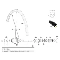 Mavic Center Lock Disc Id360 Bakre Navaksel