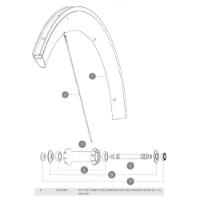 Mavic Comete Pro Carbon Exalith Forhjulsspeilene 12 Enheter