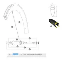 Mavic Comete Pro Carbon Framfelg Mavic Comete Pro Carbon Framfelg