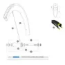 Mavic Comete Pro Carbon Framfelg, Black, 700 - 28" 16H