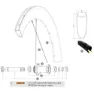 Mavic Comete Pro Carbon Sl Disc Tdf Venstre Eiker 12 Enheter, Black, 254mm