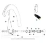Mavic Comete Pro Carbon Sl T Venstre Bakhjuls-eiker 10 Enheter, Black, 236mm