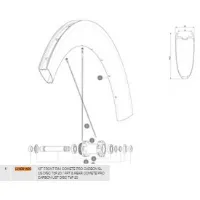 Mavic Comete Pro Carbon Sl Us Disc 20 Front Felg Mavic Comete Pro Carbon Sl Us Disc 20 Front Felg