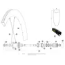 Mavic Comete Pro Carbon Sl Ust Front 2 Units/rear Left Eiker 2 Enheter, Black, 247/261mm