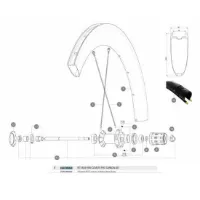 Mavic Comete Pro Carbon Ust Rear Felg