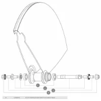 Mavic Comete Track Boltsett 2 Enheter Mavic Comete Track Boltsett 2 Enheter