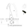 Mavic Cosmic Elite Ust Disc Felg, Black, 700 - 28" 20H