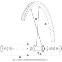 Mavic Cosmic Elite Ust Venstre Eiker 10 Enheter