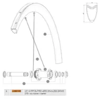Mavic Cosmic Pro Carbon Sl T Disc Forhjulsspeilene 12 Enheter Mavic Cosmic Pro Carbon Sl T Disc Forhjulsspeilene 12 Enheter