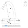 Mavic Cosmic Pro Carbon Sl T Front Felg, Black, 700 - 28" 16H