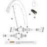 Mavic Cosmic Pro Carbon Sl Ust Disc Front Felg, Black, 700 - 28" 24H