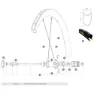 Mavic Cosmic Pro Carbon Ust Rear Felg, Black, 700 - 28"