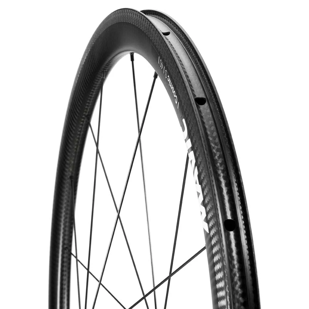 Mavic Cosmic S 40 Qr Tubeless Forhjul For Landeveissykkel, Black, 9 x 100mm