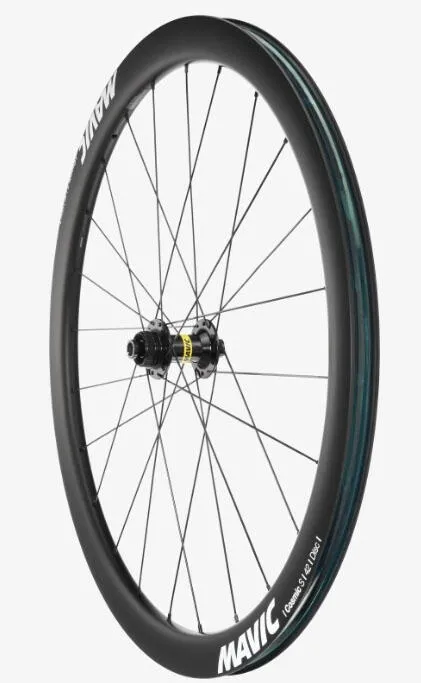 Mavic Cosmic S 42 Disc Framhjul, Black, 12 x 100mm Mavic Cosmic S 42 Disc Framhjul, Black, 12 x 100mm