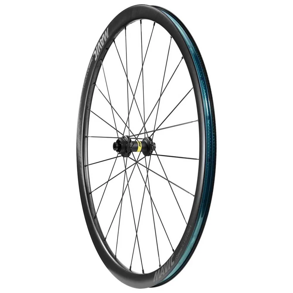 Mavic Cosmic Sl 32 Cl Disc Tubeless Landeveishjulsett, Black, 12 x 100/12 x 142mm, Shimano HG Mavic Cosmic Sl 32 Cl Disc Tubeless Landeveishjulsett, Black, 12 x 100/12 x 142mm, Shimano HG