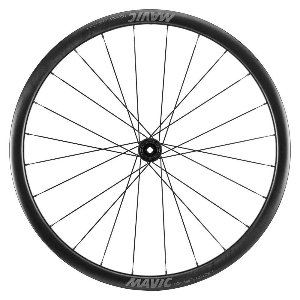 Mavic Cosmic Sl 32 Cl Disc Tubeless Landeveissykkelens Bakhjul, Black, 12 x 142mm, Shimano HG Mavic Cosmic Sl 32 Cl Disc Tubeless Landeveissykkelens Bakhjul, Black, 12 x 142mm, Shimano HG