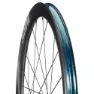Mavic Cosmic Sl 45 Cl Disc Tubeless Forhjul For Landeveissykkel, Black, 12 x 100mm