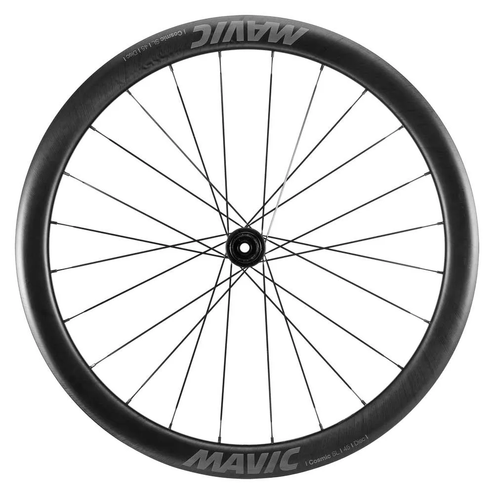 Mavic Cosmic Sl 45 Cl Disc Tubeless Landeveissykkelens Bakhjul, Black, 12 x 142mm, Shimano HG