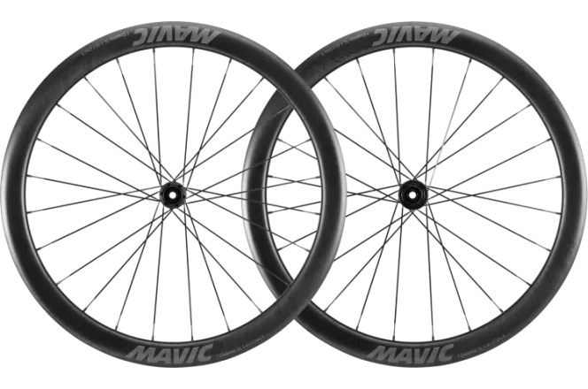Mavic Cosmic SL 45 Disc Hjulsett, Black, 12 x 100/12 x 142mm, Shimano HG