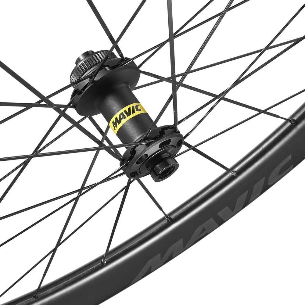 Mavic Cosmic Sl 65 Cl Disc Tubeless Forhjul For Landeveissykkel, Black, 12 x 100mm Mavic Cosmic Sl 65 Cl Disc Tubeless Forhjul For Landeveissykkel, Black, 12 x 100mm