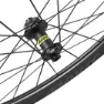 Mavic Cosmic Sl 65 Cl Disc Tubeless Forhjul For Landeveissykkel, Black, 12 x 100mm