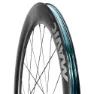 Mavic Cosmic Sl 65 Cl Disc Tubeless Forhjul For Landeveissykkel, Black, 12 x 100mm