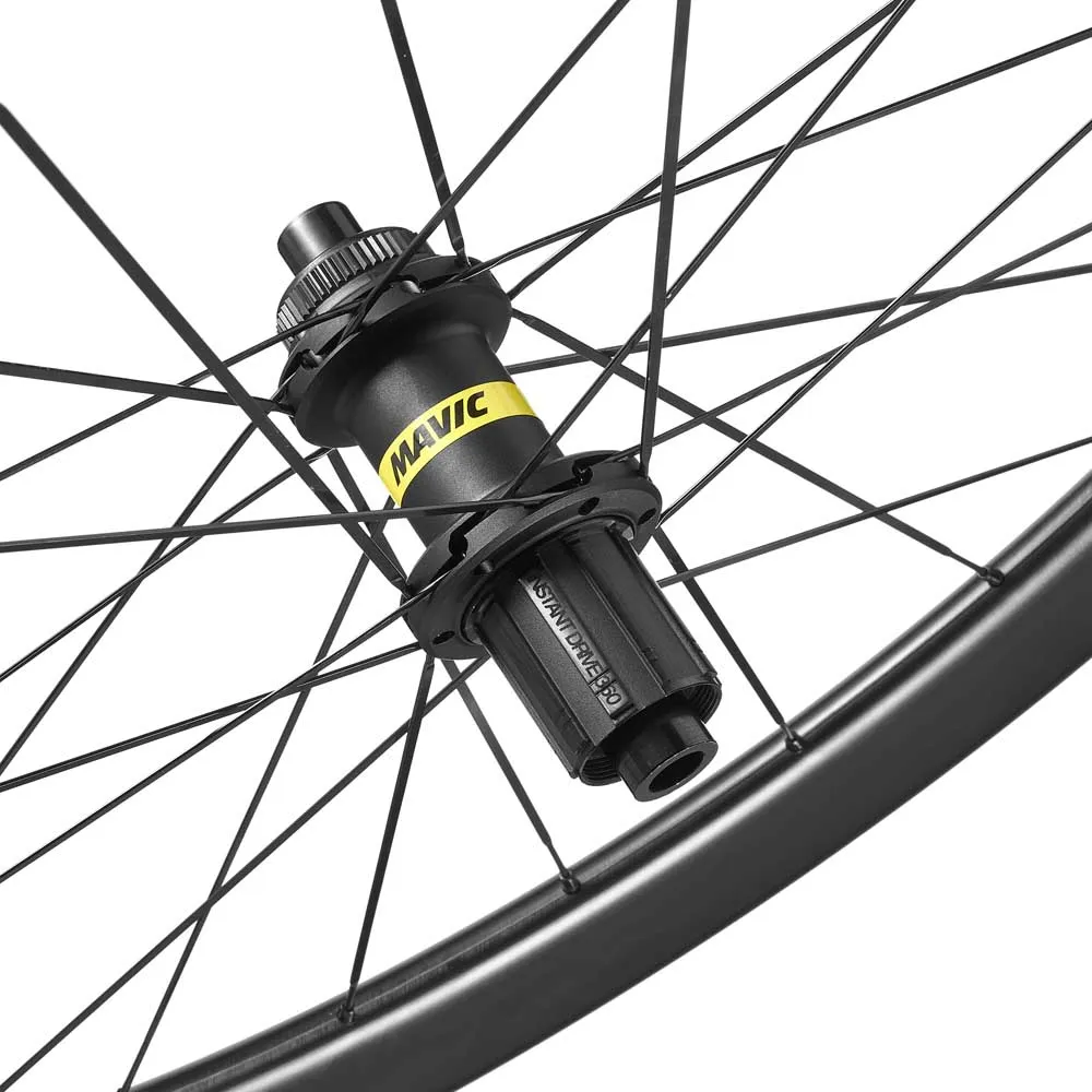 Mavic Cosmic Sl 65 Cl Disc Tubeless Landeveissykkelens Bakhjul, Black, 12 x 142mm, Shimano HG