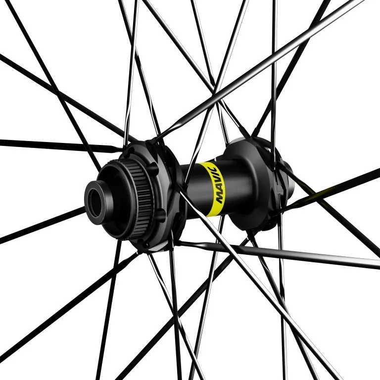 Mavic Cosmic SLR 32 Disc Hjulsett, Black, 9/12 x 100 / 9/12 x 135/142mm, Shimano/Sram HG Mavic Cosmic SLR 32 Disc Hjulsett, Black, 9/12 x 100 / 9/12 x 135/142mm, Shimano/Sram HG