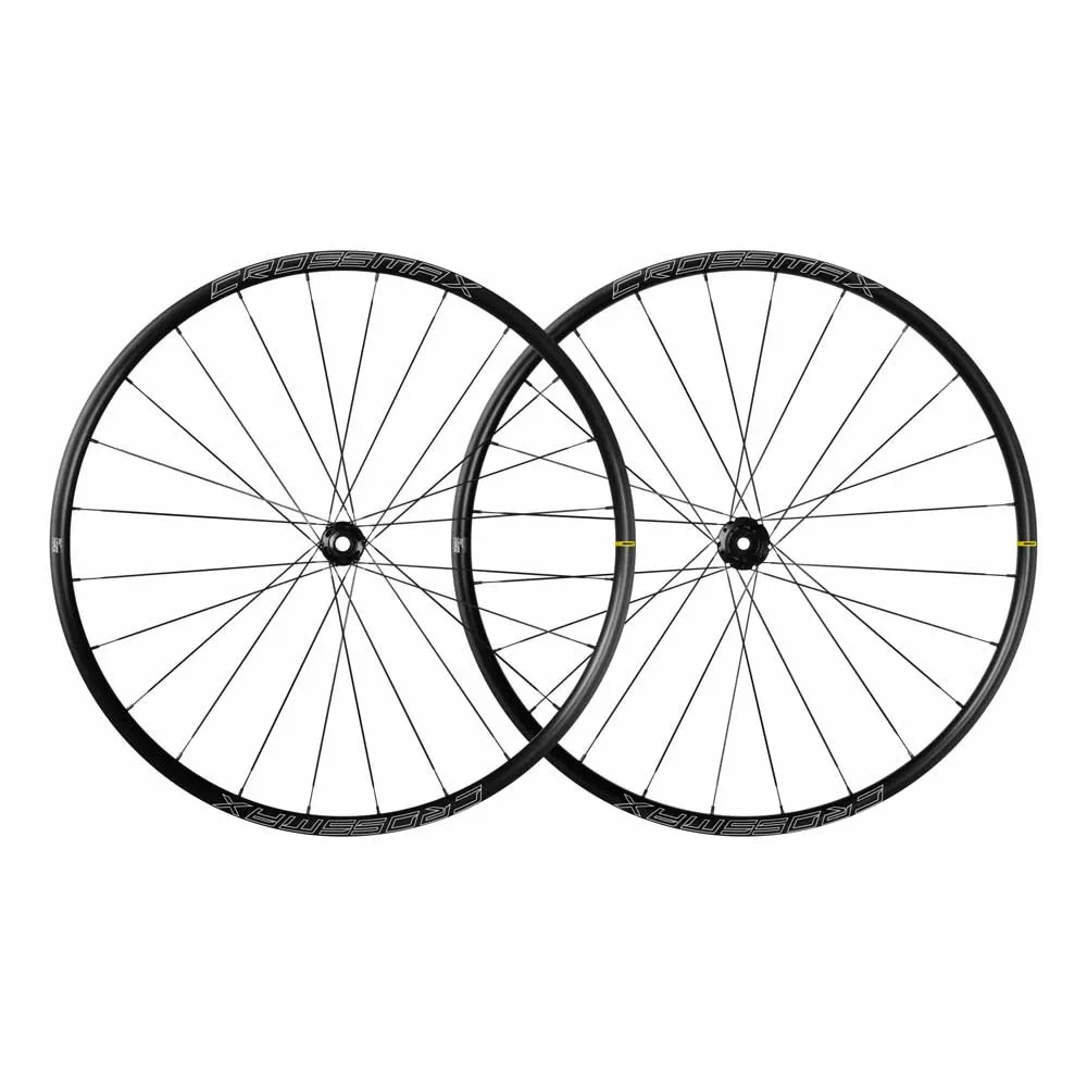 Mavic Crossmax Boost 27.5 Cl Disc Tubeless Terrengsykkel Forhjul, Black, 15 x 110mm