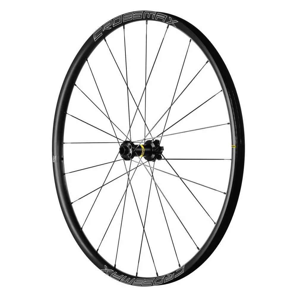Mavic Crossmax Boost 27.5 Cl Disc Tubeless Terrengsykkel Forhjul, Black, 15 x 110mm
