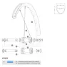 Mavic Crossmax Elite Carbon 29 Venstre Eiker 12 Enheter, Black, 290mm