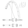 Mavic Crossmax Elite/xa Elite 29 Forhjulsspeilene 12 Enheter, Black, 297mm