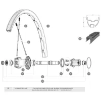 Mavic Crossmax Enduro/slr/xl Wts/xl+sl Supermax 27.5 2014-15 Venstre Eiker 12 Enheter