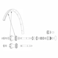 Mavic Crossmax Pro 19 29´´ Bakre Eiker