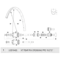 Mavic Crossmax Pro 19 Bakfelg