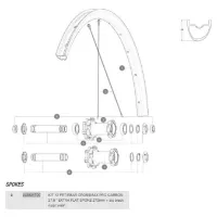 Mavic Crossmax Pro Carbon 27.5 Front/rear Eiker 14 Enheter Mavic Crossmax Pro Carbon 27.5 Front/rear Eiker 14 Enheter