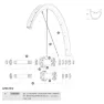 Mavic Crossmax Pro Carbon 29 Front/rear Eike 12 Enheter, Black, 291mm