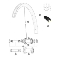 Mavic Crossmax Pro Carbon Framfelg
